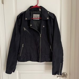 Levi Jacket - Black - Juniors XL or Women’s Medium